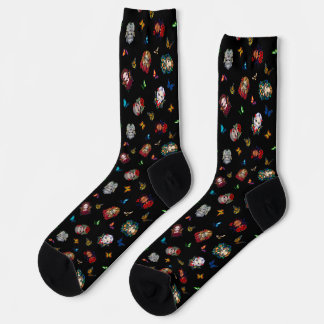 Chaussette Fées étranglantes et papillons