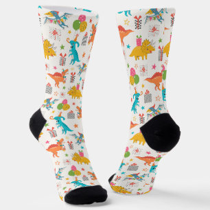 Chaussette Fête des dinosaures