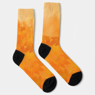 Chaussette Feuilles d'automne chaudes
