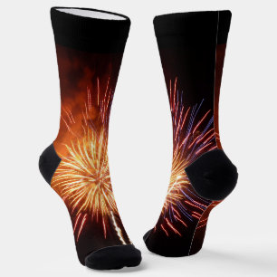 Chaussette Feux d'artifice Rouges, Blancs et Bleus I Patrioti