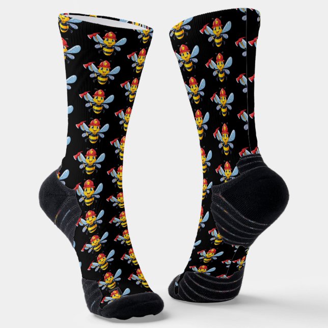 Chaussette Firefighter bee (Angulaire)