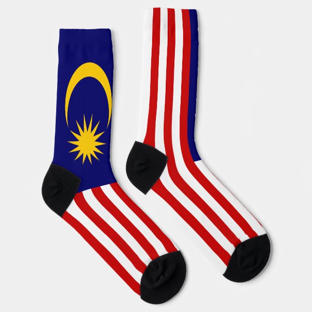 Chaussette Flag malaisien (Droite)