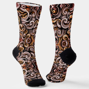 Chaussette Flèches énergétiques rustiques