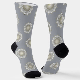 Chaussette Fleur de Vie - Mandala Fleurs 1