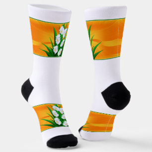 Chaussette Fleur du Yucca