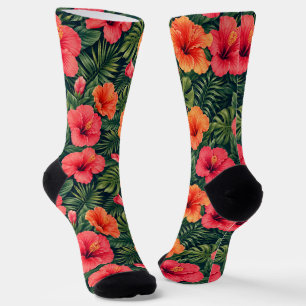 Chaussette Fleurs de Tilleul Tropical Vibrant