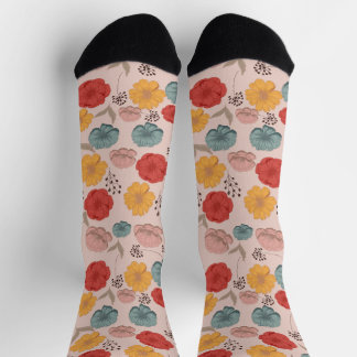 Chaussette Fleurs vintages