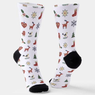 Chaussette Flocon de Noël