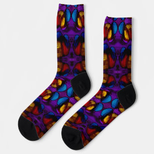 Chaussette Floraison Électrique