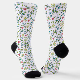 Chaussette Floral