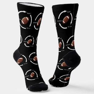Chaussette Football Américain Dormir Répéter Le Rôle Du Venti