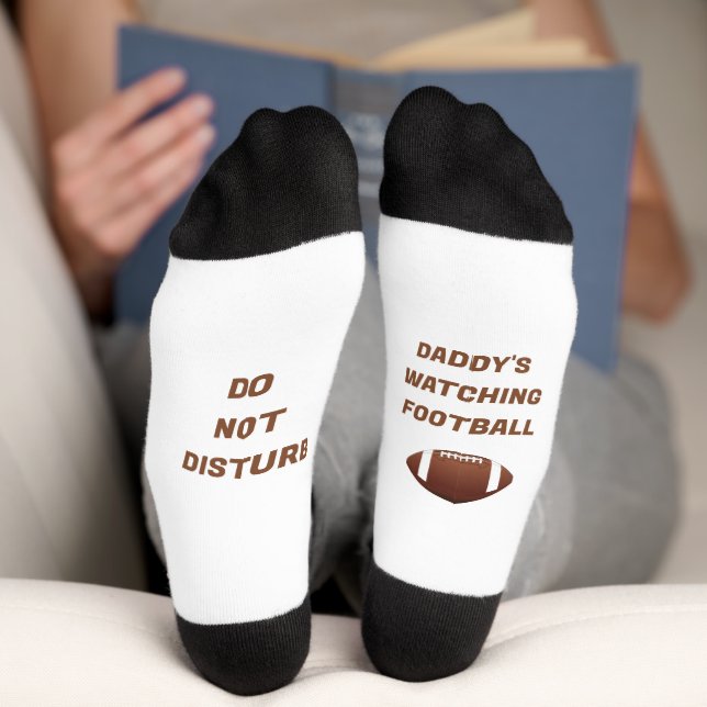 Chaussette Football américain et chansons amusantes (Fond)