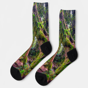 Chaussette Forêt moussue