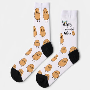 Chaussette forte pomme de terre indépendante