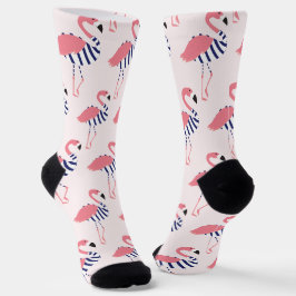 Chaussette Fun Flamant rose rose maillot de bain Motif animal