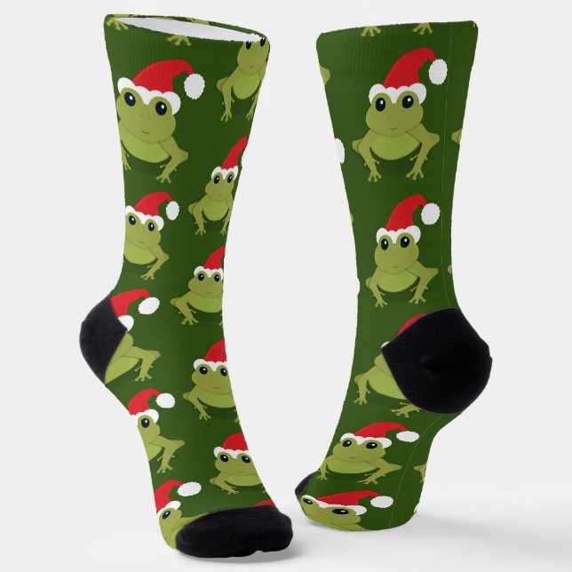 Chaussette Fun Novelt Frog Animal Noël (Angulaire)