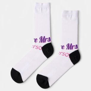 Chaussette Futur Mme ajouter nom mariage bachelorette partie