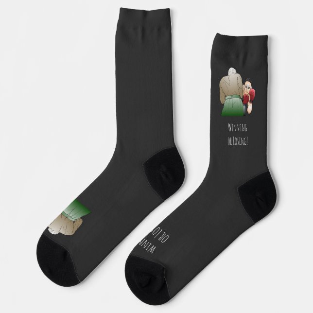Chaussette Gagner ou Perdre (Gauche)
