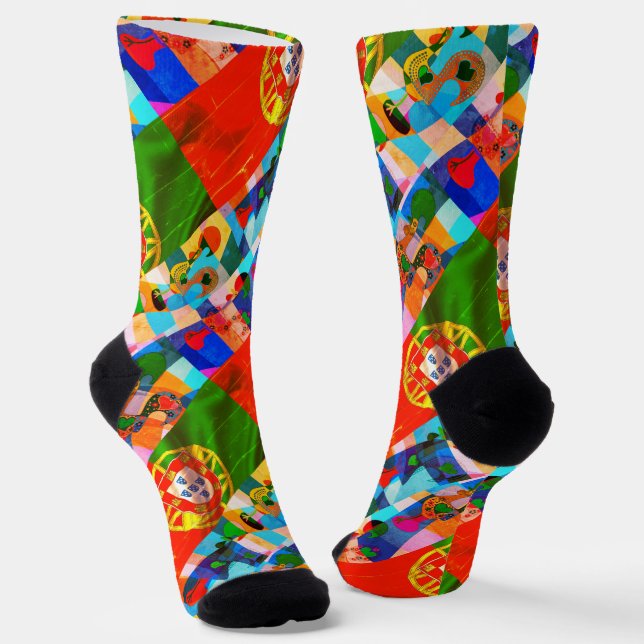 Chaussette Galo de Barcelos, Portugal (Angulaire)