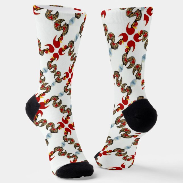 Chaussette Galo de Barcelos, Portugal (Angulaire)