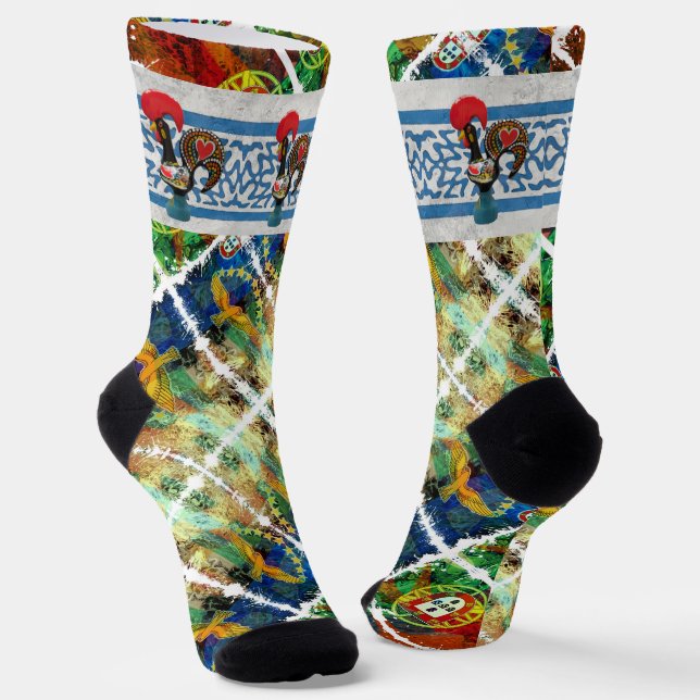 Chaussette Galo de Barcelos, Portugal (Angulaire)