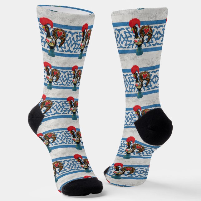 Chaussette Galo de Barcelos, Portugal (Angulaire)