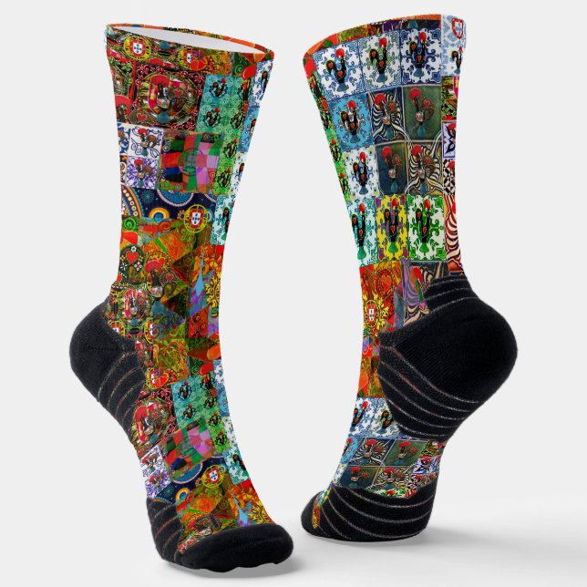 Chaussette Galo de Barcelos, Portugal (Angulaire)