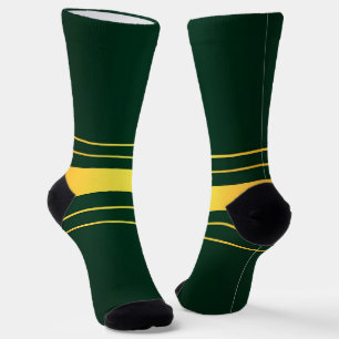 Chaussette Gamme de textiles de luxe tendance Green Gold