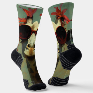 Chaussette Girafe