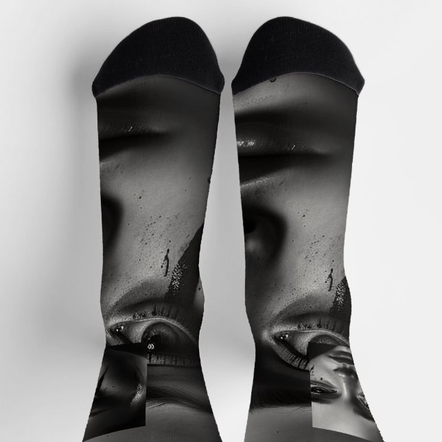 Chaussette Girl with tears (Haut)