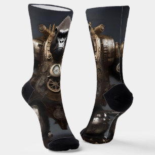 Chaussette Gorille à vapeur mécanique,