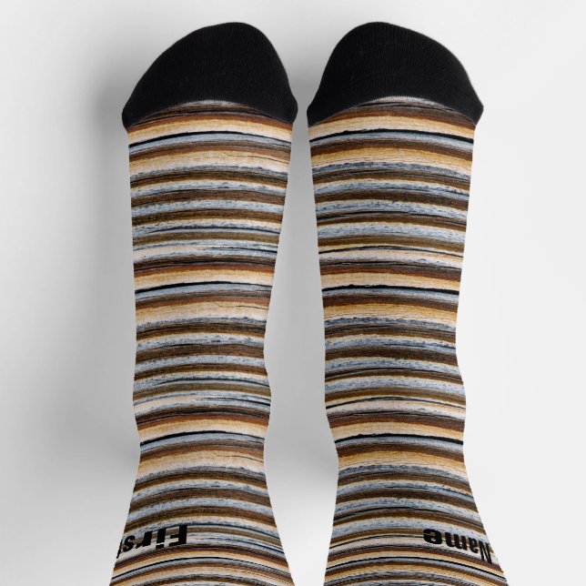 Chaussette Graines en bois personnalisées (Haut)