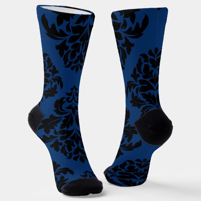 Chaussette Grand Damas bleu 2 (Angulaire)
