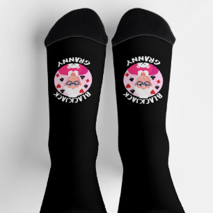 Chaussette Granny Blackjack Grosse grand-mère de blackjack