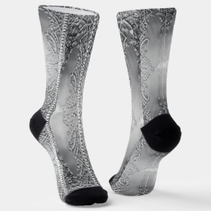 Chaussette Gris délicat   