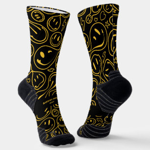 Chaussette Groomsmsmans de demoiselle de famille moderne sour
