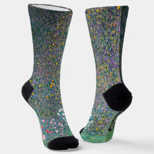 Chaussette Gustav Klimt - Roseraies sous les Arbres
