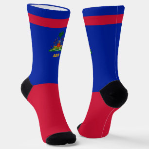 Chaussette Haïti mode Chaussettes, drapeau haïtien, patriotiq