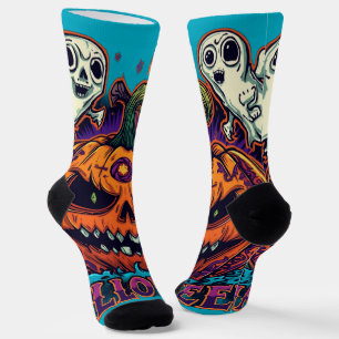 Chaussette Halloween, Citrouille Démission : Nuit des Fantôme
