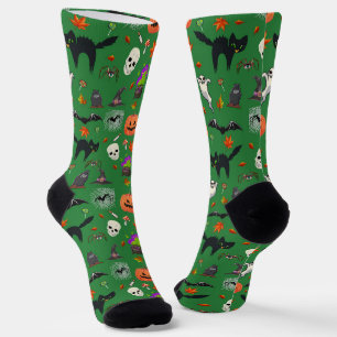 Chaussette Halloween Éffrayante Et Mignonne