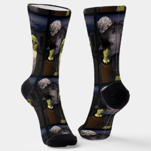 Chaussette Halloween gothique américain