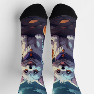 Chaussette Halloween little doggy