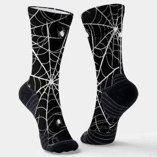 Chaussette Halloween Spider Web