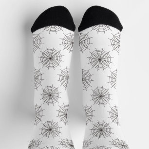 Chaussette Halloween, Spider Web, Tricoter Ou Traiter, Boo