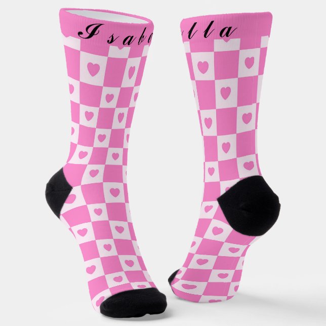 Chaussette Heart Modern Pink Love Collection (Angulaire)