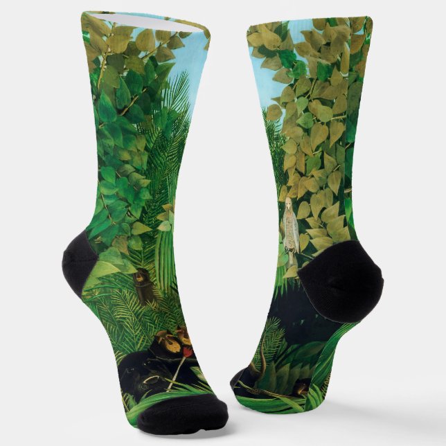 Chaussette Henri Rousseau - Les Joyeux Jesters (Angulaire)