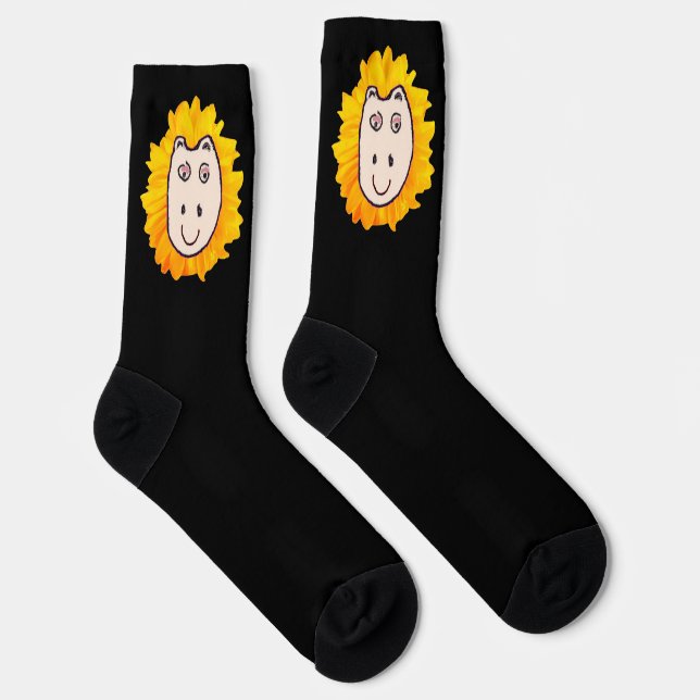 Chaussette Hippo (ou utilisez votre propre photo) Chaussettes (Droite)