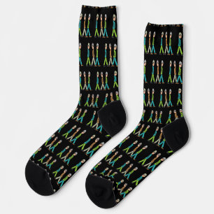 Chaussette Hommes en bâton de matchs