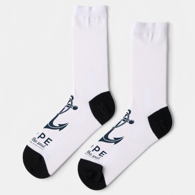 Chaussette Hope Ancres The Soul Christian (Gauche)