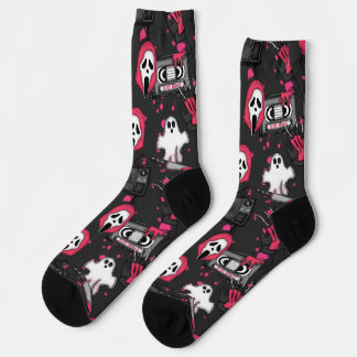 Chaussette Horror Theme Crew Socks